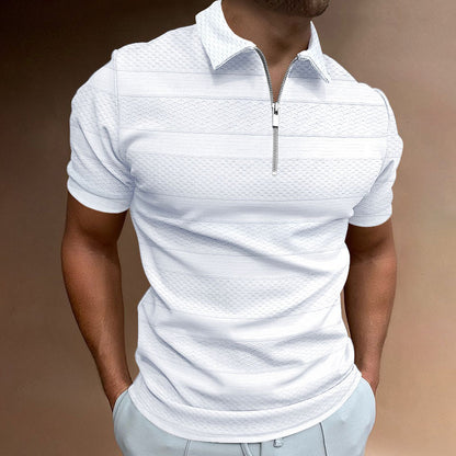 Casual Men's Shirt Short-sleeved