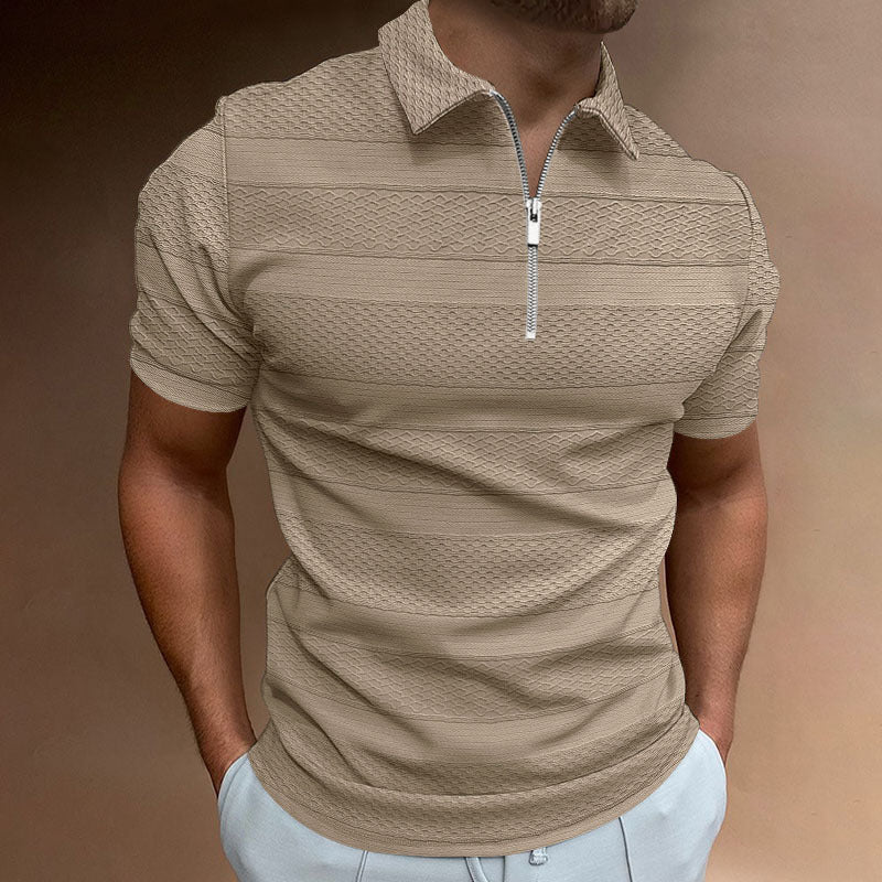 Casual Men's Shirt Short-sleeved