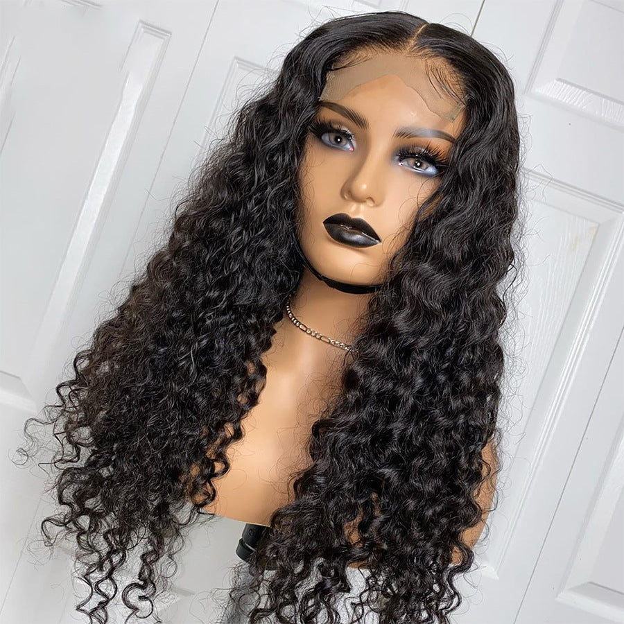 Human Hair With Small Curly Hair