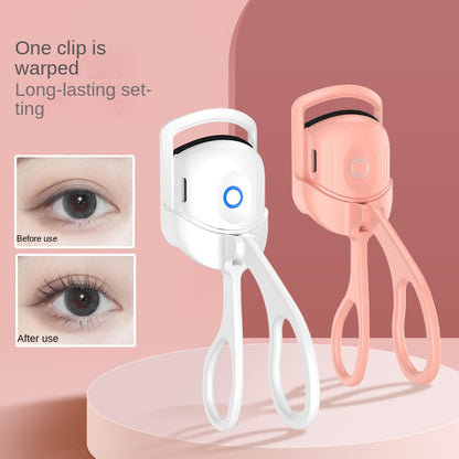 Eyelash Curler Portable Electric Heated Comb Eye Lash Long Lasting Eyelashes