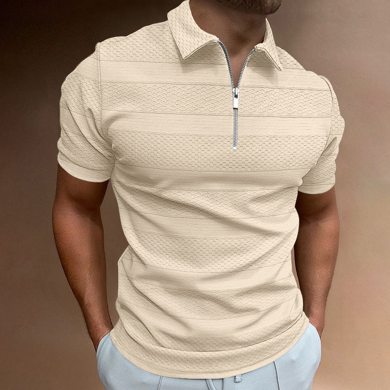 Casual Men's Shirt Short-sleeved