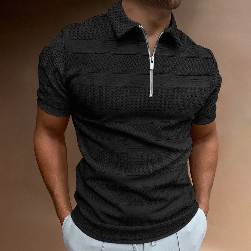 Casual Men's Shirt Short-sleeved