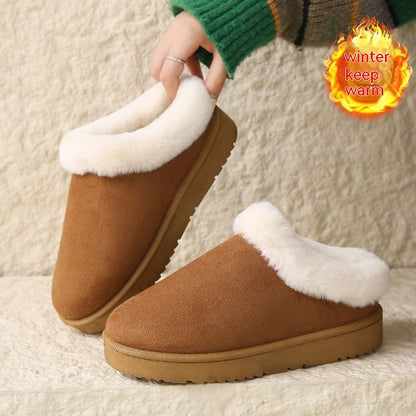 Winter Slip-onPlus Size Cotton Shoes