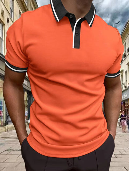 Men's Short-sleeved Polo Shirt