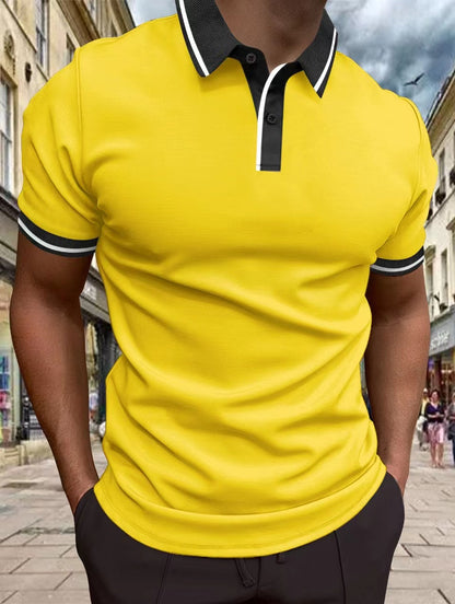 Men's Short-sleeved Polo Shirt