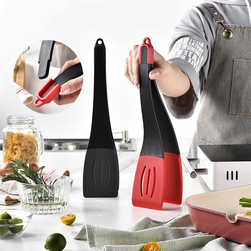 3 In 1 Frying Spatula Food Clip