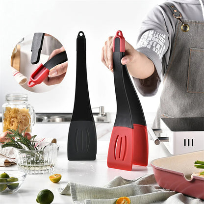 3 In 1 Frying Spatula Food Clip