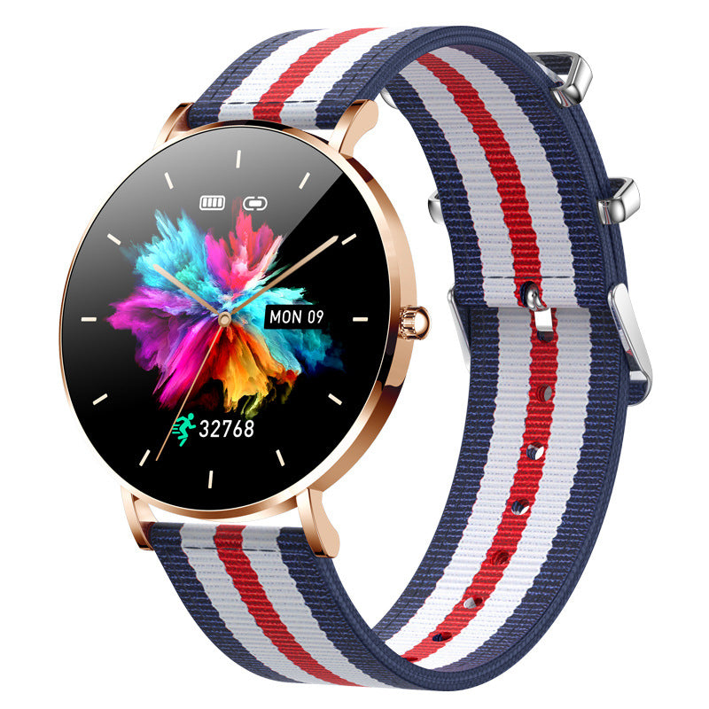 Women's Thin Smart Call Watch Heart Rate And Blood Pressure Monitoring