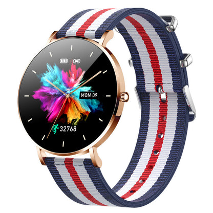 Women's Thin Smart Call Watch Heart Rate And Blood Pressure Monitoring