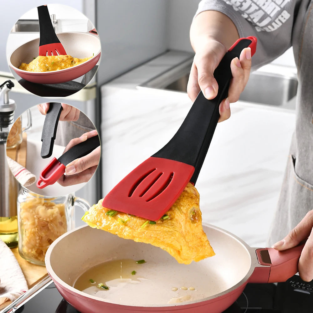 3 In 1 Frying Spatula Food Clip